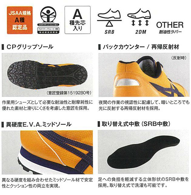 asics|アシックス|安全靴|ウィンジョブCP201 FCP201