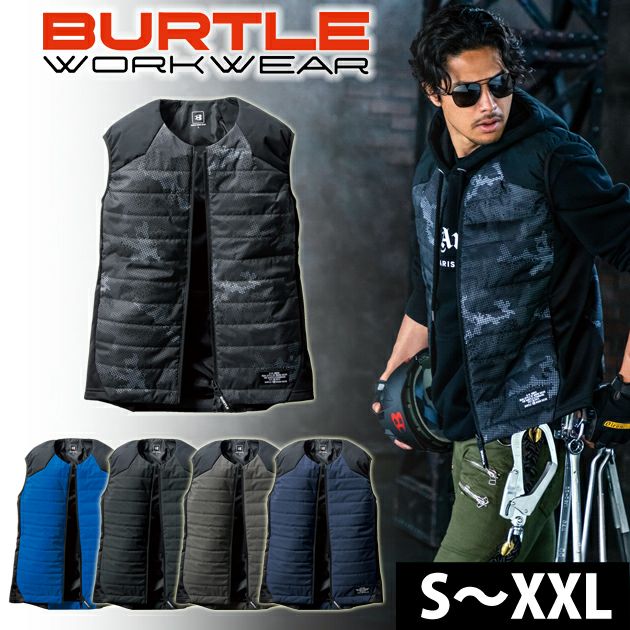 BURTLE|バートル|電熱ウェア|電熱ベスト|軽防寒ベスト（ユニセックス） 3214