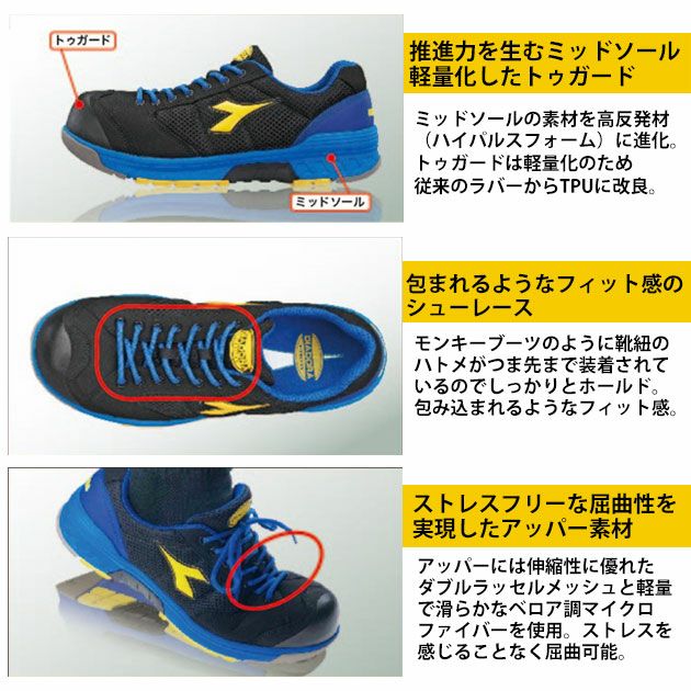 DIADORA|ディアドラ|安全靴|MALLARD（マラード） ML-254 ML-311