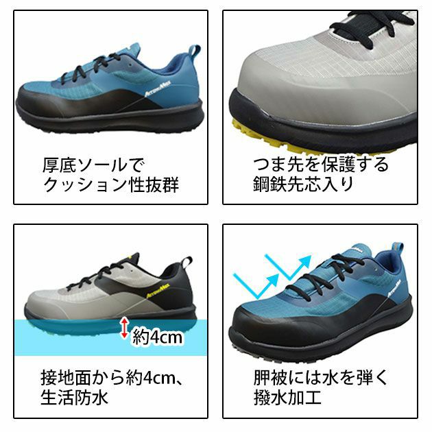 福山ゴム|安全靴|アローマックス #112