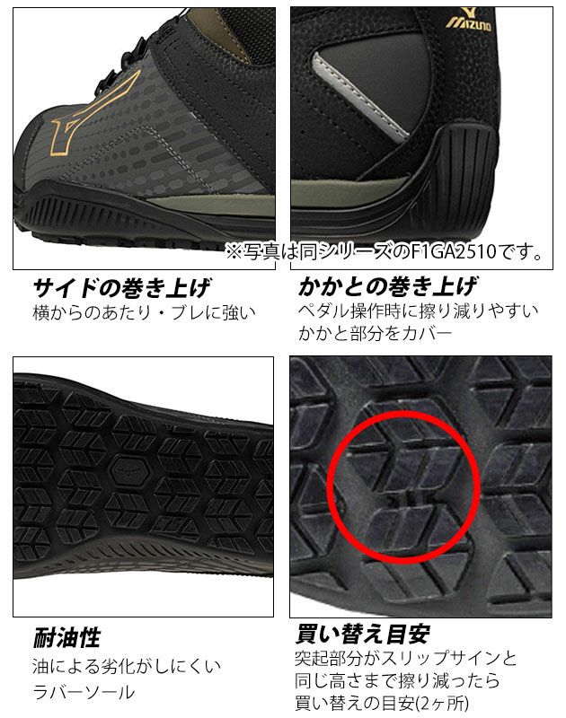 ミズノ F1GA2605 安全靴 オールマイティ TDII 81H BOA 2025年限定モデル