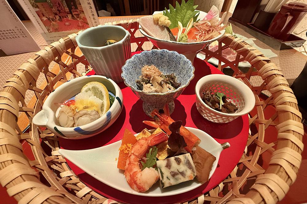 遠野でのディナー