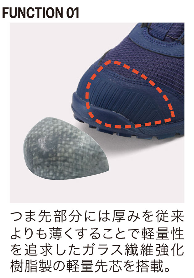 アシックス asics 1271A061 安全靴 ハイカット ウィンジョブ CP224 TS BOA