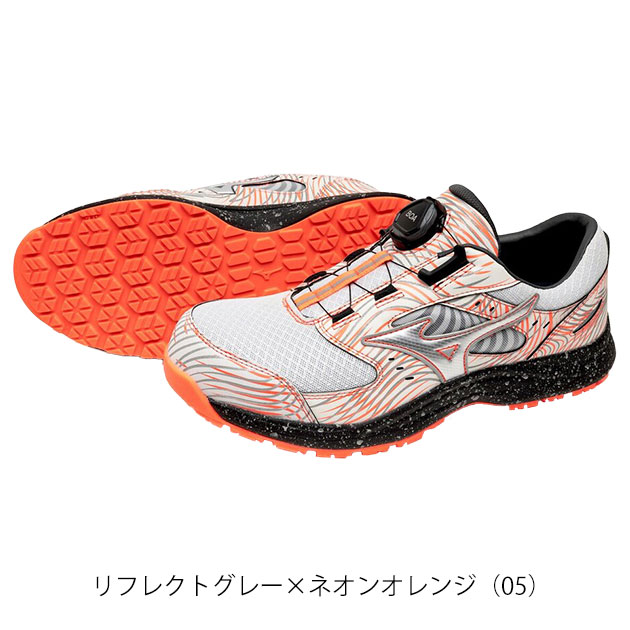 ミズノ 安全靴 F1GA2615 オールマイティLS III 53L BOA 2026年限定モデル
